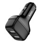 Автомобильное зарядное устройство Hoco Z36 (2USB/2.4A) black