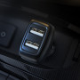 Автомобильное зарядное устройство Hoco Z36 (2USB/2.4A) black