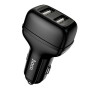 Автомобильное зарядное устройство Hoco Z36 (2USB/2.4A) black