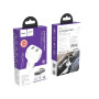 Автомобильное зарядное устройство Hoco Z36 (2USB/2.4A) + lightning white