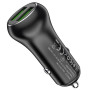 Автомобильное зарядное устройство Hoco Z37 QC3.0 (2USB) black