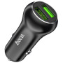 Автомобильное зарядное устройство Hoco Z37 QC3.0 (2USB) black