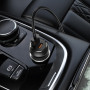 Автомобильное зарядное устройство Hoco Z38 PD20W+QC3.0 Type-C + USB black