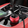 Автомобильное зарядное устройство Hoco Z38 PD20W+QC3.0 Type-C + USB red