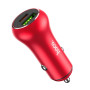 Автомобильное зарядное устройство Hoco Z38 PD20W+QC3.0 Type-C + USB red