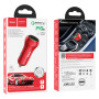 Автомобильное зарядное устройство Hoco Z38 PD20W+QC3.0 Type-C + USB red