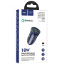 Автомобильное зарядное устройство Hoco Z39 QC3.0 (2USB) blue