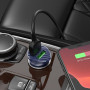 Автомобильное зарядное устройство Hoco Z39 QC3.0 (2USB) + Lightning blue
