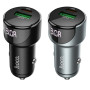 Автомобильное зарядное устройство Hoco Z42 PD 20W + QC3.0 (1USB 3A) black