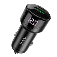 Автомобильное зарядное устройство Hoco Z42 PD 20W + QC3.0 (1USB 3A) black Автомобильное зарядное устройство Hoco Z42 PD 20W + QC3.0 (1USB 3A) black