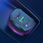 Автомобильное зарядное устройство Usams US-CC100-1 C17 3 USB (5V2.4A/5V1A/QC3.0) black