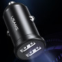 Автомобильное зарядное устройство USAMS US-CC114 C20  Dual USB Mini black