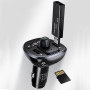 Автомобильное зарядное устройство USAMS US-CC115 C21 Bluetooth FM Tuner (2USB 3.4А) black