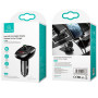 Автомобильное зарядное устройство USAMS US-CC115 C21 Bluetooth FM Tuner (2USB 3.4А) black