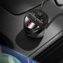 Автомобильное зарядное устройство Usams US-CC119 C22 (2USB/3.4A) + 3in1 combo кабель black