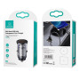 Автомобильное зарядное устройство Usams US-CC122 C23 36W Super Si (2USB/36W) transparent/black