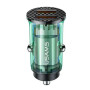 Автомобильное зарядное устройство Usams US-CC122 C23 36W Super Si (2USB/36W) transparent/blue