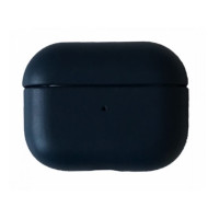 Кожанный чехол K-DOO Lux Craft blue для наушников Apple AirPods Pro