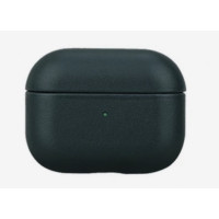 Кожанный чехол K-DOO Lux Craft green для наушников Apple AirPods Pro