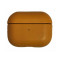 Кожанный чехол K-DOO Lux Craft yellow для наушников Apple AirPods 3