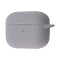 Чехол Silicone Case с микрофиброй для наушников Apple AirPods 4 с карабином pebble