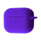Чехол Silicone Case с микрофиброй для наушников Apple AirPods 4 с карабином ultraviolet