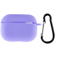 Чехол Silicone Case для наушников Apple AirPods Pro с карабином dasheen