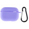 Чохол Silicone Case для навушників Apple AirPods Pro з карабіном dasheen