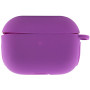 Чехол Silicone Case для наушников Apple AirPods Pro с карабином grape
