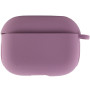 Чехол Silicone Case для наушников Apple AirPods Pro с карабином lilac pride