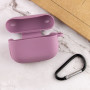 Чехол Silicone Case для наушников Apple AirPods Pro с карабином lilac pride