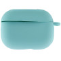 Чехол Silicone Case для наушников Apple AirPods Pro с карабином marine green