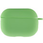 Чехол Silicone Case для наушников Apple AirPods Pro с карабином spearmint