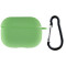 Чохол Silicone Case для навушників Apple AirPods Pro з карабіном spearmint