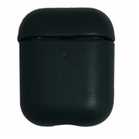 Кожанный чехол K-DOO Lux Craft green для наушников Apple AirPods 1/2