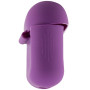 Чехол Silicone Case для наушников Apple AirPods 1/2 с карабином grape