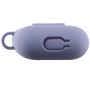 Чехол Silicone Case для наушников Apple AirPods 1/2 с карабином lavender gray