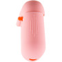 Чехол Silicone Case для наушников Apple AirPods 1/2 с карабином light pink