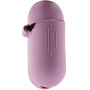 Чехол Silicone Case для наушников Apple AirPods 1/2 с карабином lilac pride