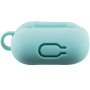 Чохол Silicone Case для навушників Apple AirPods 1/2 з карабіном marine green