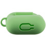 Чехол Silicone Case для наушников Apple AirPods 1/2 с карабином mint