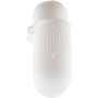 Чехол Silicone Case для наушников Apple AirPods 1/2 с карабином white