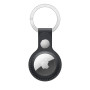 Чохол-брелок Leather Key Ring для Apple AirTag black