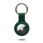 Чохол-брелок Leather Key Ring для Apple AirTag green