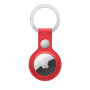 Чохол-брелок Leather Key Ring для Apple AirTag red