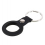 Чехол-брелок Silicone Key Ring для Apple AirTag black