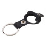 Чехол-брелок Silicone Key Ring для Apple AirTag black