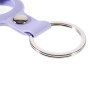 Чехол-брелок Silicone Key Ring для Apple AirTag lilac