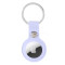 Чехол-брелок Silicone Key Ring для Apple AirTag lilac