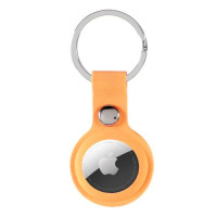 Чохол-брелок Silicone Key Ring для Apple AirTag orange